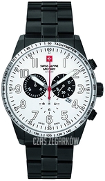 Swiss Alpine Military Hornet Chrono Srebrny/Stal Ø45 mm 7082.9173