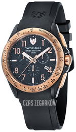 Swiss Eagle Tactical Czarny/Guma Ø46 mm SE-9061-05