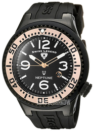 Swiss Legend Neptune Czarny/Guma Ø52 mm 21818P-BB-01-RA