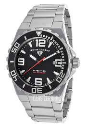 Swiss Legend Expedition Czarny/Stal Ø46 mm SL-10008-11