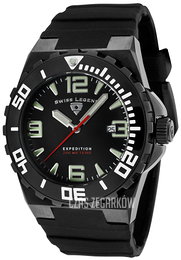 Swiss Legend Expedition Czarny/Guma Ø46 mm SL-10008-BB-01
