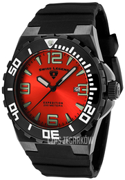 Swiss Legend Expedition Czerwony/Guma Ø46 mm SL-10008-BB-05