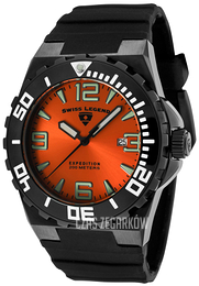 Swiss Legend Expedition Pomarańczowy/Guma Ø46 mm SL-10008-BB-06