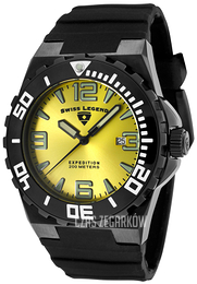 Swiss Legend Expedition Żółty/Guma Ø46 mm SL-10008-BB-07