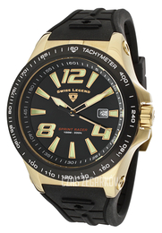Swiss Legend Sprint Racer Czarny/Guma Ø47 mm SL-10043-YG-01-BB