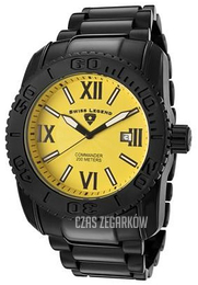 Swiss Legend Commander Żółty/Stal Ø46 mm SL-10059-BB-77
