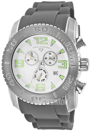Swiss Legend Commander Srebrny/Guma Ø47 mm SL-10067-02S-GRYS