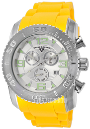 Swiss Legend Commander Srebrny/Guma Ø47 mm SL-10067-02S-YLS