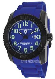 Swiss Legend Commander Niebieski/Guma Ø47 mm SL-10068-BB-03