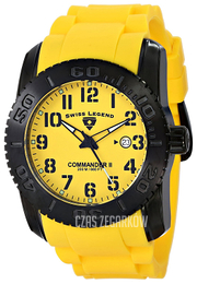 Swiss Legend Commander Żółty/Guma Ø47 mm SL-10068-BB-07