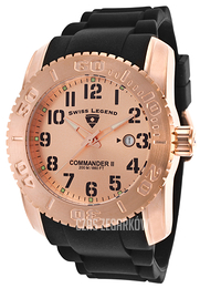 Swiss Legend Commander Zloty/Guma Ø47 mm SL-10068-RG-09