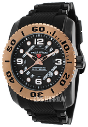 Swiss Legend Commander Czarny/Stal Ø47 mm SL-10069-BB-01-RBA