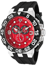 Swiss Legend Challenger Czerwony/Guma Ø50 mm SL-10125-05