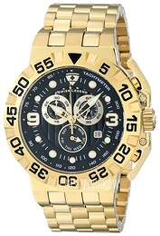Swiss Legend Challenger Czarny/Stal w odcieniu złota Ø49 mm SL-10125-YG-11