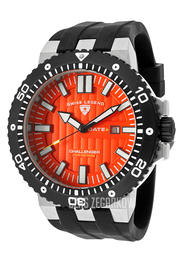 Swiss Legend Challenger Pomarańczowy/Guma Ø50 mm SL-10126-06-BB