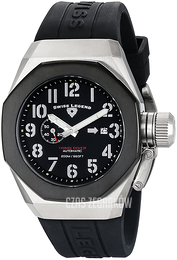 Swiss Legend Trimix Diver Czarny/Guma Ø44 mm SL-10542A-01-BB-W