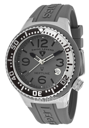 Swiss Legend Neptune Szary/Guma Ø44 mm SL-11044P-014-GRYB