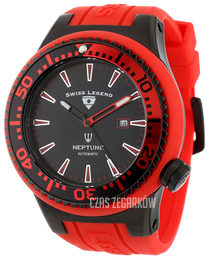 Swiss Legend Neptune Czarny/Guma Ø52 mm SL-11818A-BB-01-RBS-W