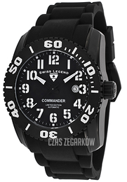 Swiss Legend Commander Czarny/Guma Ø47 mm SL-11876A-TIB-01