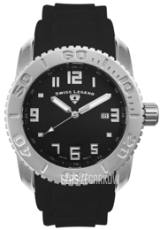 Swiss Legend Commander Czarny/Guma Ø46 mm SL-20064-01