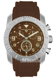 Swiss Legend Commander Brązowy/Guma Ø46 mm SL-20065-44