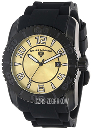 Swiss Legend Commander Żółte złoto/Guma Ø46 mm SL-20068-BB-10