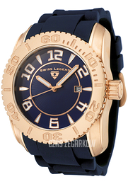 Swiss Legend Commander Niebieski/Guma Ø46 mm SL-20068-RG-03