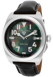 Swiss Legend Heritage Czarny/Skóra Ø44 mm SL-20434-01MOP