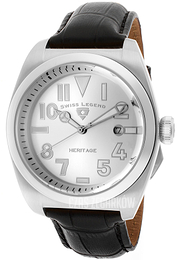Swiss Legend Heritage Srebrny/Skóra Ø44 mm SL-20434-02S