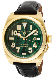 Swiss Legend Heritage Zielony/Skóra Ø44 mm SL-20434-YG-08M