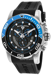 Swiss Legend Avalanche Czarny/Guma Ø47 mm SL-21368-01-EBLAB