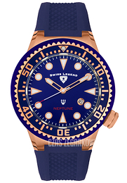 Swiss Legend Neptune Niebieski/Guma Ø52 mm SL-21818D-RG-03