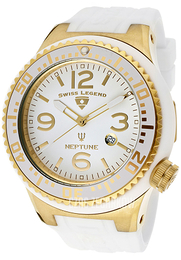 Swiss Legend Neptune Biały/Guma Ø52 mm SL-21818P-YG-02