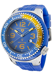 Swiss Legend Neptune Niebieski/Guma Ø52 mm SL-21818S-B-OCT