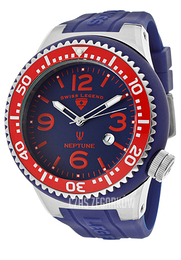 Swiss Legend Neptune Niebieski/Guma Ø52 mm SL-21818S-F-BB
