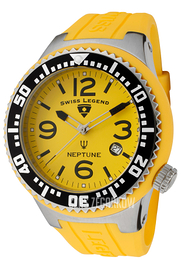 Swiss Legend Neptune Żółty/Guma Ø48 mm SL-21848P-07