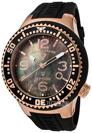 Swiss Legend Neptune Czarny/Guma Ø48 mm SL-21848P-RG-01-MOP