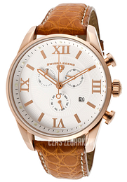Swiss Legend Bellezza Biały/Skóra Ø42 mm SL-22011-RG-02-ABR31C