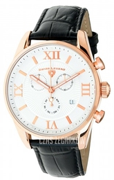 Swiss Legend Belleza Biały/Skóra Ø43 mm SL-22011-RG-02-BLK