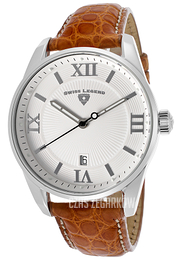Swiss Legend Bellezza Biały/Skóra Ø42 mm SL-22012-02-ABR51C