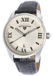 Swiss Legend Bellezza Srebrny/Skóra Ø42 mm SL-22012-02S-ABR06M