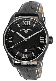Swiss Legend Bellezza Czarny/Skóra Ø42 mm SL-22012-BB-01-SA-DA01C