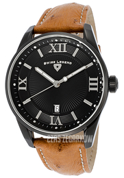 Swiss Legend Bellezza Czarny/Skóra Ø42 mm SL-22012-BB-01-SA-OS03C