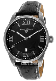 Swiss Legend Bellezza Czarny/Skóra Ø42 mm SL-22012-GM-01-DA01C
