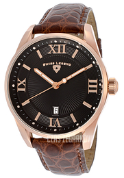 Swiss Legend Bellezza Czarny/Skóra Ø42 mm SL-22012-RG-01-ABR02M