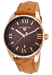 Swiss Legend Bellezza Brązowy/Skóra Ø42 mm SL-22012-RG-04-OS03M
