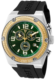 Swiss Legend Throttle Zielony/Guma Ø46 mm SL-30025-08-GB