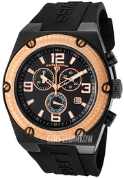 Swiss Legend Throttle Czarny/Guma Ø46 mm SL-30025-BB-01-RB