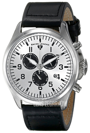 Swiss Legend Pioneer Srebrny/Skóra Ø47 mm SL-30332-02