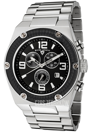 Swiss Legend Throttle Czarny/Stal Ø46 mm SL-40025P-11-BB